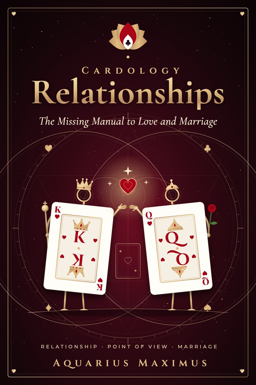 Cardology Relationships book cover by Aquarius Maximus