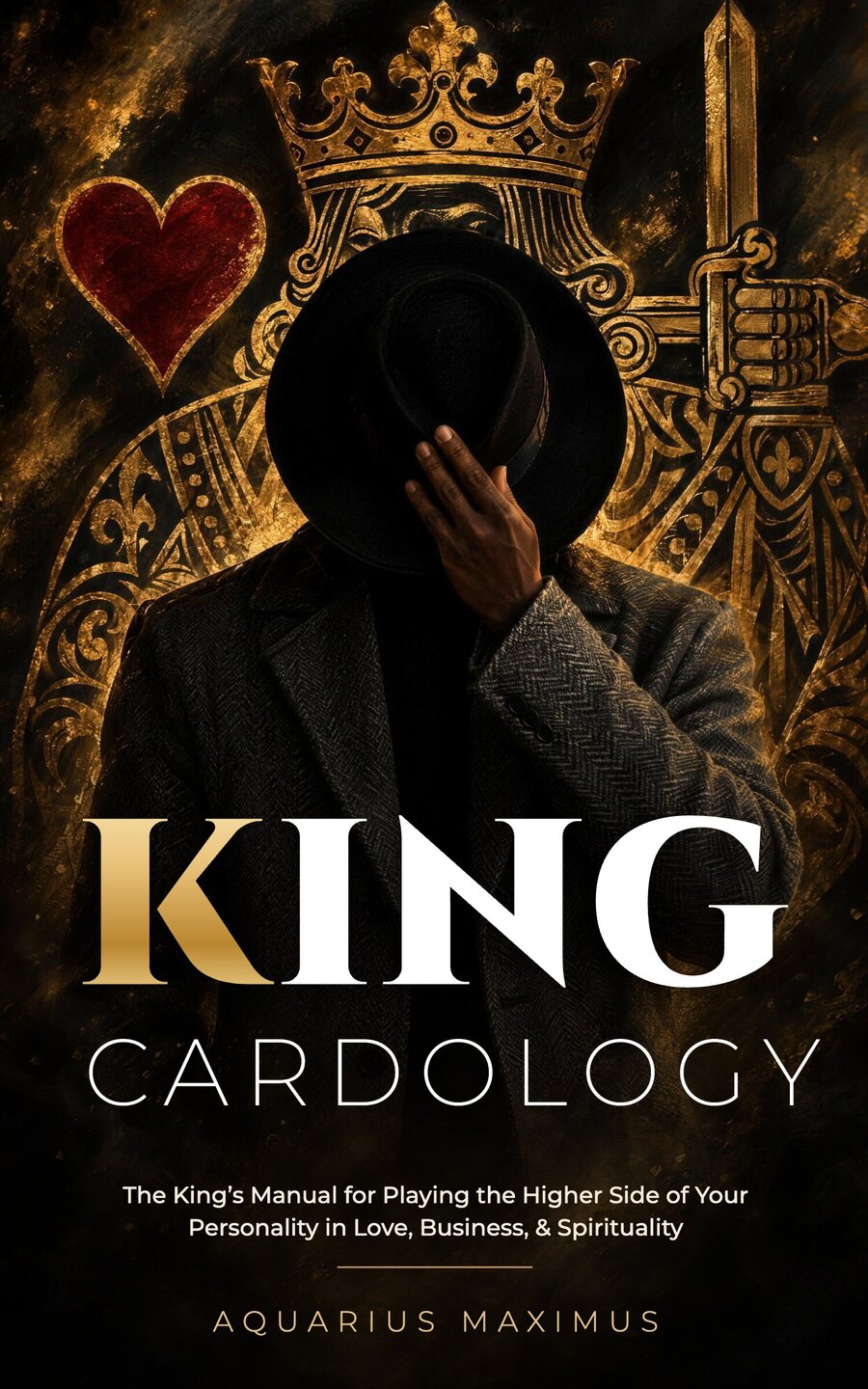 King Cardology book cover by Aquarius Maximus
