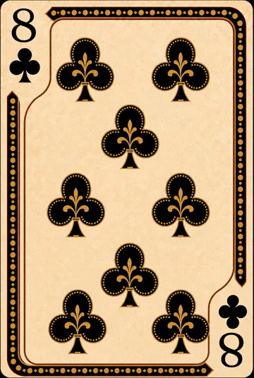 Eight of Clubs