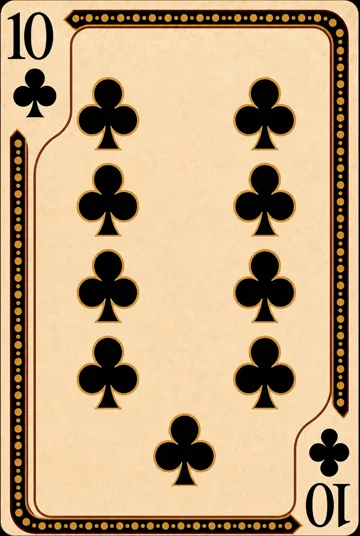 Ten of Clubs