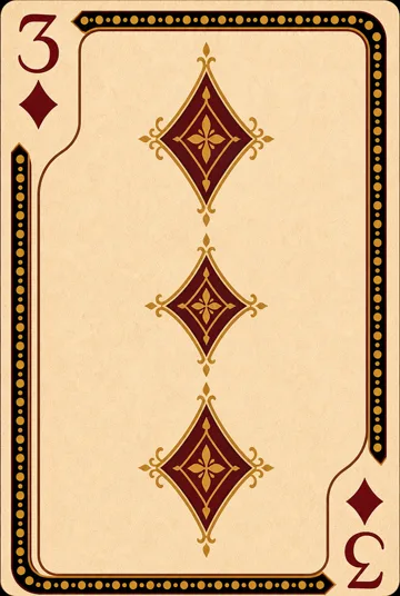 Three of Diamonds
