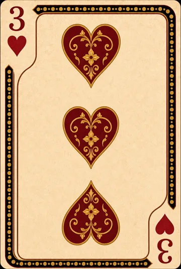 Three of Hearts